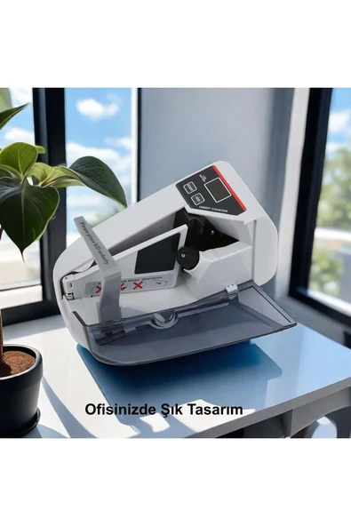 Kağıt Para Sayma Makinesi Mini Taşınabilir UV Lamba Para Kontrol - 5