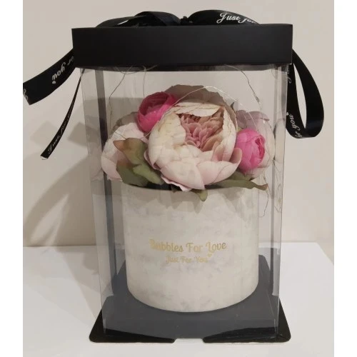 Led Işıklı Pembe Sevgililer Günü Hediyesi - 3