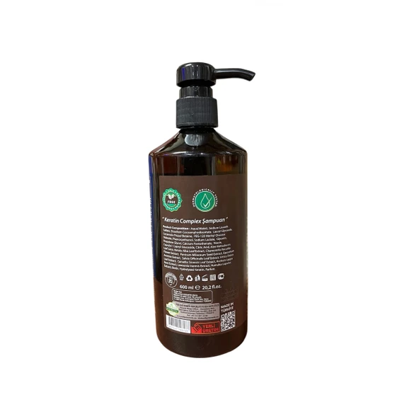 Keratin Complex Şampuan 600 ml, 3Adet, Dvd Lokman Aktar - 3