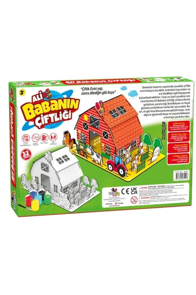 Totteriq Ahşap Boyama Ali Babanın Çiftliği 8202 - 2