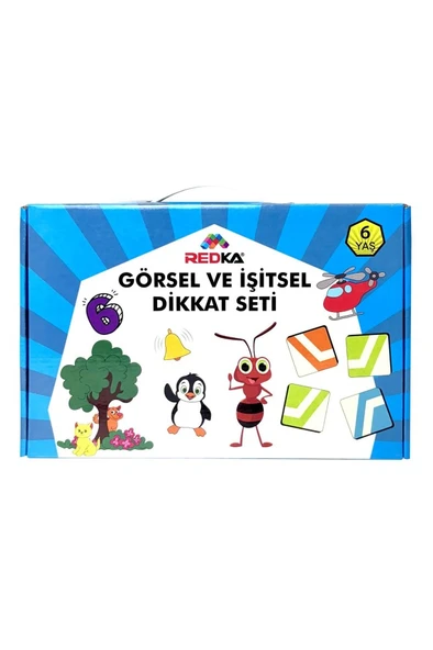 Redka Görsel Ve İşitsel Dikkat Seti 6 Yaş RD8674