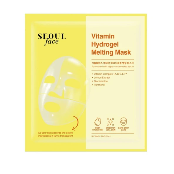 Dermal Pdrn Hydrojel Eriyen Maske Nemlendirici Şeffaf Jel Maske 34 gr. ve Vitamin Eriyen Maske 34 gr. - 3