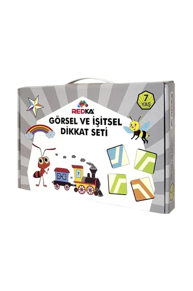 Redka Görsel Ve İşitsel Dikkat Seti 7 Yaş RD8675 - 4