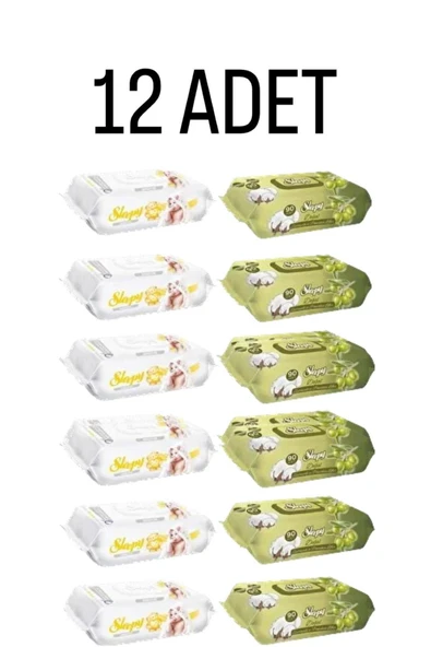 Sleepy Sensitive x6 & Zeytinyağlı x6 (12x90) 1080 yaprak ürün görseli