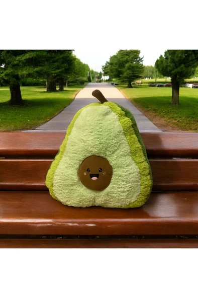 Pufu Peluş Yastık Avakado ürün görseli 1