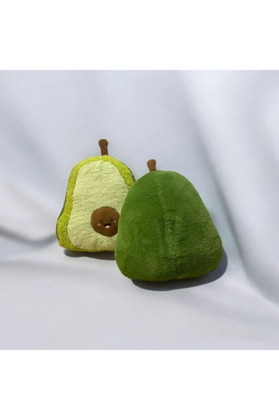 Pufu Peluş Yastık Avakado - Resim 3