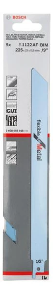 Panter Bıçağı S 1122 AF Flexible For Metal 5'Li - 1