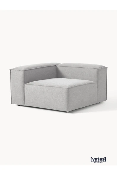 Mobilya Stant Most Mollis Köşe Modül Berjer Silinebilir 32 Gri Keten Kumaş Yumuşak Sünger (EVİNİZE TESLİM) ürün görseli