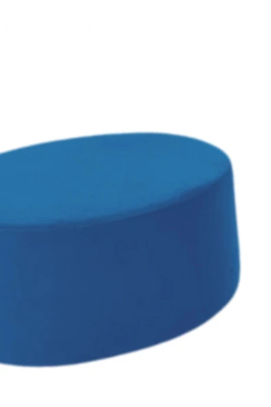 Mobilya Stant Most Ekol Yuvarlak Sandıklı Orta Sehpa 19 Lacivert Kadife Kumaş (Evinize Teslim) - Resim 2