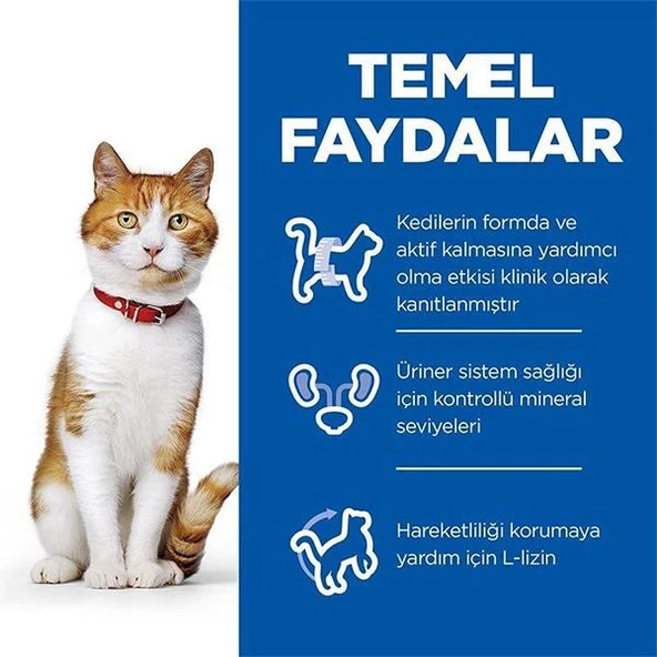 Hills Kısırlaştırılmış Ördekli Yetişkin Kedi Maması 8+2Kg Bonus Paket - 4