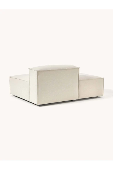 Mobilya Stant Most Mollis Sol Pro Köşe Modül 01 Kırık Beyaz Keten Kumaş Yumuşak Sünger(EVİNİZE TESLİM) - Resim 3