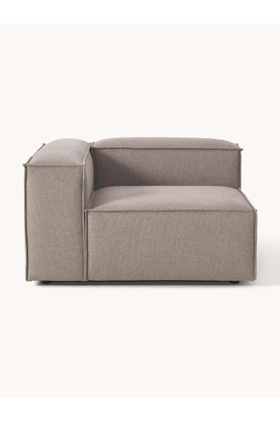 Mobilya Stant Most Mollis Köşe Modül Berjer Silinebilir 10 Kahverengi Keten Kumaş Yumuşak Sünger (EVİNİZE TESLİM) - Resim 4