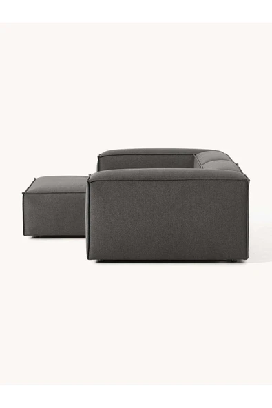 Mobilya Stant Most Mollis Plus Sol Köşe 2 Modül Köşe 41 Koyu Antrasit Keten Kumaş Yumuşak Sünger(EVİNİZE TESLİM) - Resim 4
