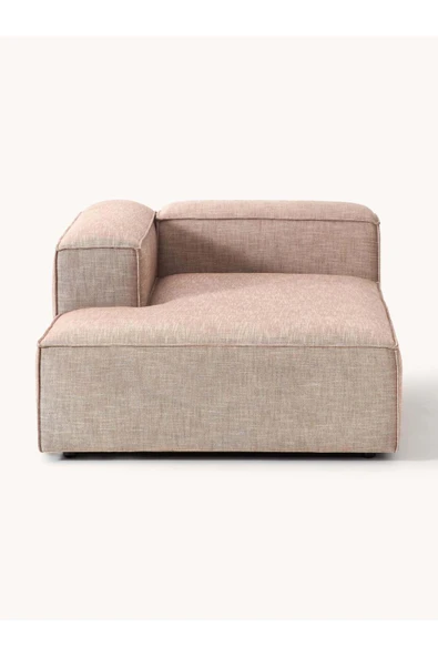 Mobilya Stant Most Mollis Plus Sol Köşe Dinlenme 09 Bej Keten Kumaş Yumuşak Sünger(EVİNİZE TESLİM) - Resim 4