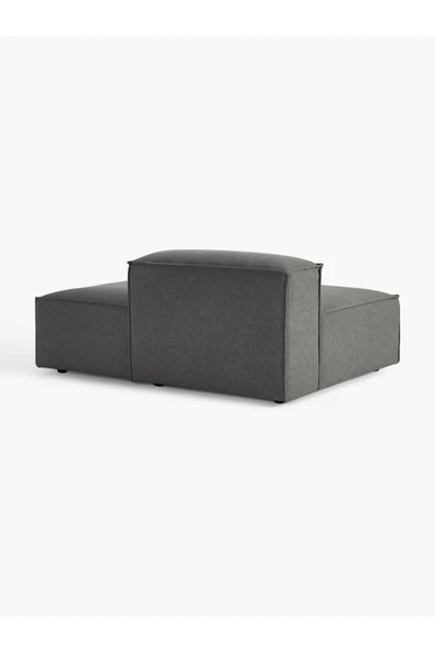 Mobilya Stant Most Mollis Sağ Pro Köşe Modül 41 Koyu Antrasit Keten Kumaş Yumuşak Sünger(EVİNİZE TESLİM) - Resim 4