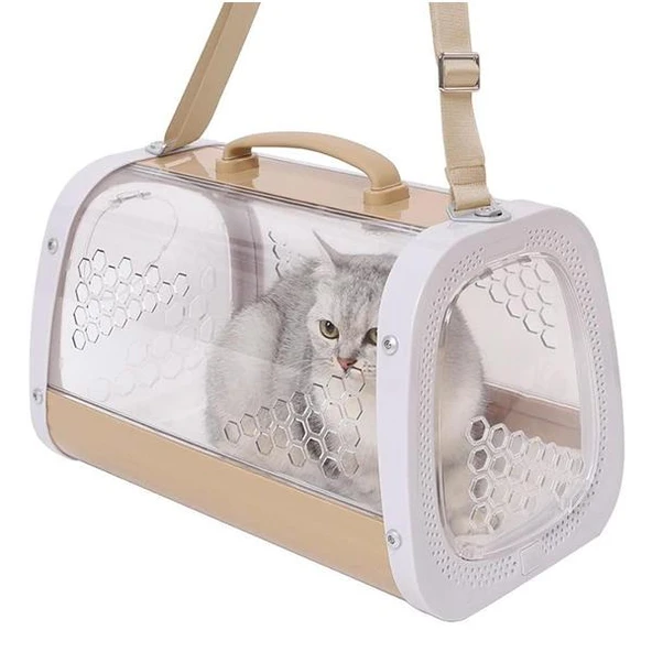 M-Pets Honey Kedi Köpek Taşıma Çantası Kahverengi - 2