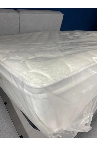 Mobilya Stant Most Oktagon Gizli Pedli Yaylı Yatak 25 Cm. Yükseklik 160x200 Cm. Işbir Sünger(EVİNİZE TESLİM) - Resim 8