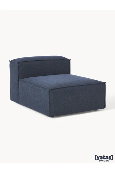 Mobilya Stant Most Mollis Orta Modül Berjer Silinebilir Lacivert Keten Kumaş Yumuşak Sünger (Evinize Teslim) ürün görseli
