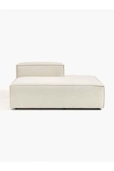 Mobilya Stant Most Mollis Sağ Pro Köşe Modül 01 Kırık Beyaz Keten Kumaş Yumuşak Sünger(EVİNİZE TESLİM) - Resim 3