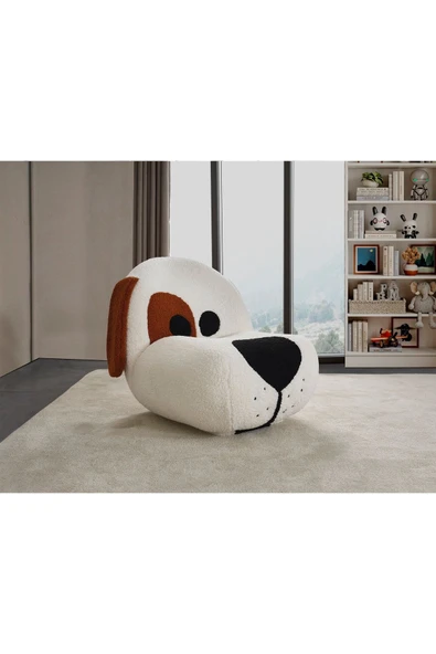 Mobilya Stant Most Snopy Karakter Berjer 1. Sınıf Teddy Kumaş Gürgen Ağaç (Evinize Teslim) - Resim 2