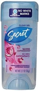 Secret Scent Expressions So Very Summerbery Clear Gel 73 gr