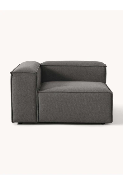 Mobilya Stant Most Mollis Köşe Modül Berjer 41 Koyu Antrasit Keten Kumaş Yumuşak Sünger(EVİNİZE TESLİM) - Resim 4