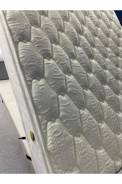 Mobilya Stant Most Oktagon Gizli Pedli Yaylı Yatak 25 Cm. Yükseklik 160x200 Cm. Işbir Sünger(EVİNİZE TESLİM) - Resim 5