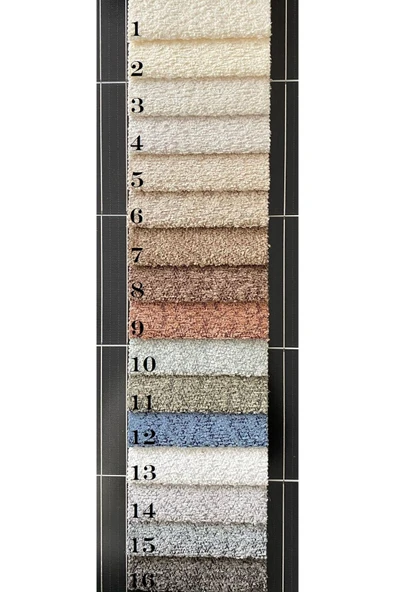 Mobilya Stant Most Mollis Plus Sağ Köşe Dinlenme 01 Beyaz Lüks Bukle Kumaş Yumuşak Sünger(EVİNİZE TESLİM) - Resim 8