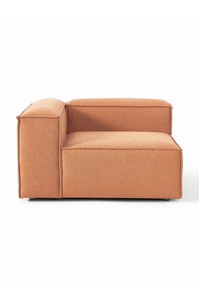 Mobilya Stant Most Mollis Köşe Modül Berjer Silinebilir Kiremit Keten Kumaş Yumuşak Sünger (EVİNİZE TESLİM) - Resim 3