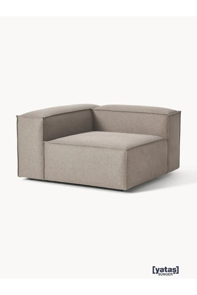 Mobilya Stant Most Mollis Köşe Modül Berjer Silinebilir 10 Kahverengi Keten Kumaş Yumuşak Sünger (EVİNİZE TESLİM) ürün görseli
