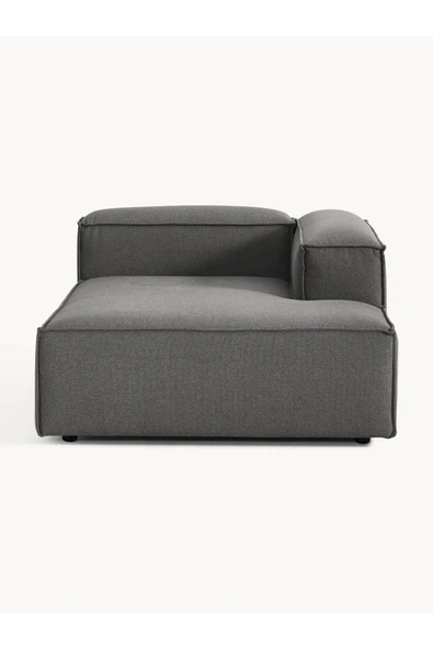 Mobilya Stant Most Mollis Plus Sağ Köşe Dinlenme 41 Koyu Antrasit Keten Kumaş Yumuşak Sünge - Resim 5