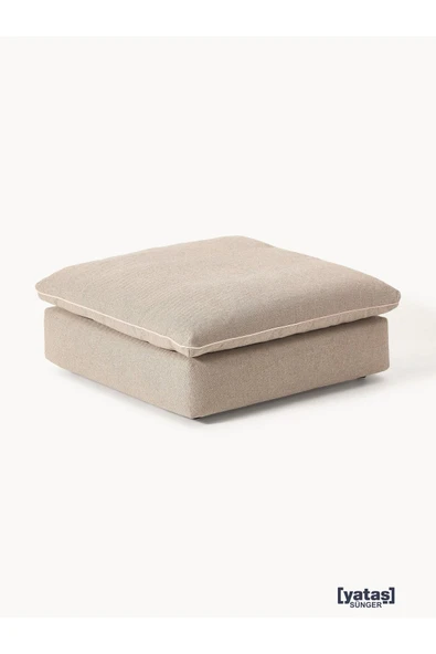 Mobilya Stant Most Mollirest Puf 05 Bej Keten Kumaş Silikon Dolgu Fermuarlı Minder (Evinize Teslim) ürün görseli