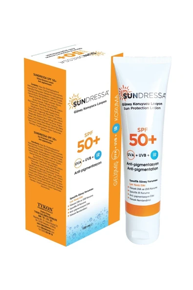 Spf 50+ Güneş Koruyucu Losyon Anti-pigmentasyon Lekeli Ciltlere Özel 100 ml