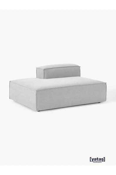 Mobilya Stant Most Mollis Sol Pro Köşe Modül 32 Gri Keten Kumaş Yumuşak Sünger(EVİNİZE TESLİM) ürün görseli