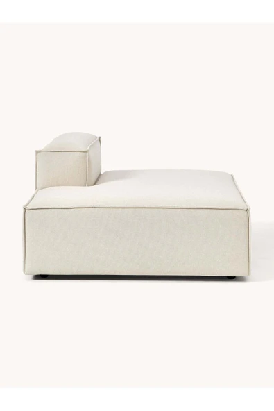 Mobilya Stant Most Mollis Sol Pro Köşe Modül 01 Kırık Beyaz Keten Kumaş Yumuşak Sünger(EVİNİZE TESLİM) - Resim 5