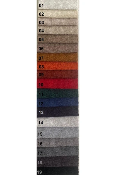 Mobilya Stant Most Twister Puf 17 Gri Bukle Kumaş (Evinize Teslim) - Resim 5