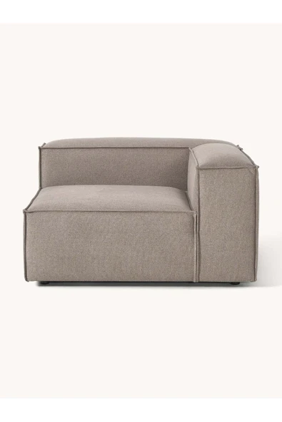 Mobilya Stant Most Mollis Köşe Modül Berjer Silinebilir 10 Kahverengi Keten Kumaş Yumuşak Sünger (EVİNİZE TESLİM) - Resim 5