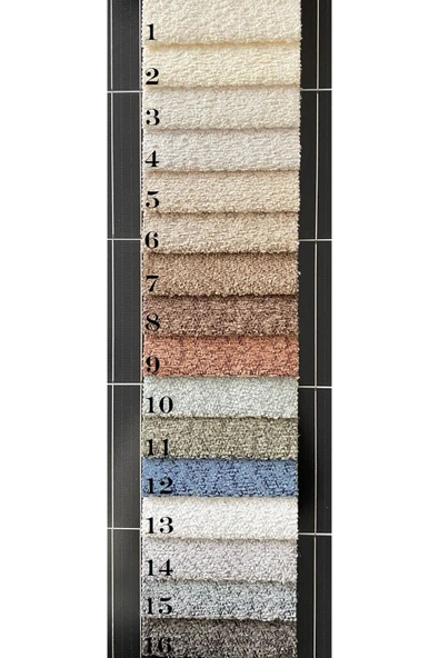 Mobilya Stant Most Mollis Plus Sağ Köşe 2 Modül Köşe 01 Lüks Beyaz Bukle Kumaş Yumuşak Sünger(EVİNİZE TESLİM) - 7