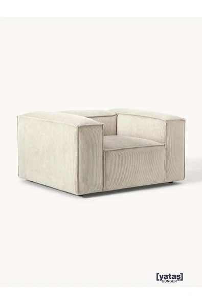 Mobilya Stant Most Mollis Berjer Silinebilir Fitilli Kadife Kırık Beyaz Kumaş Yumuşak Sünger (Evinize Teslim) ürün görseli