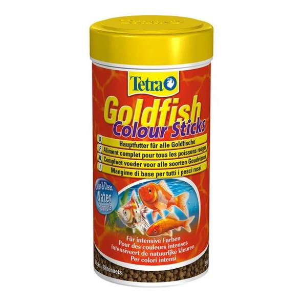 Tetra Goldfish Color Sticks 100ml - Japon Balığı Yemi ürün görseli