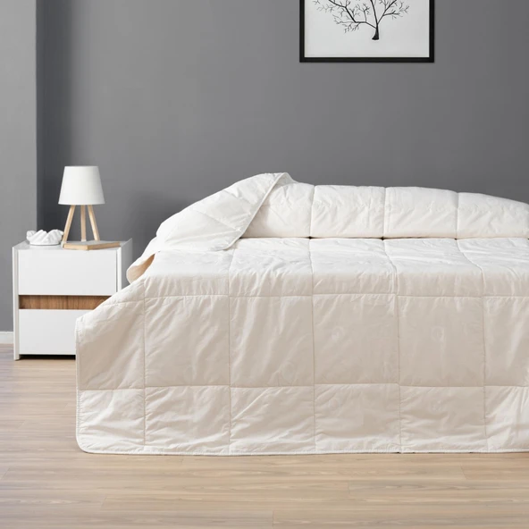 Soley | Pure Cotton | %100 Pamuk 155 X 215 Tek Kişilik Yorgan - Resim 2