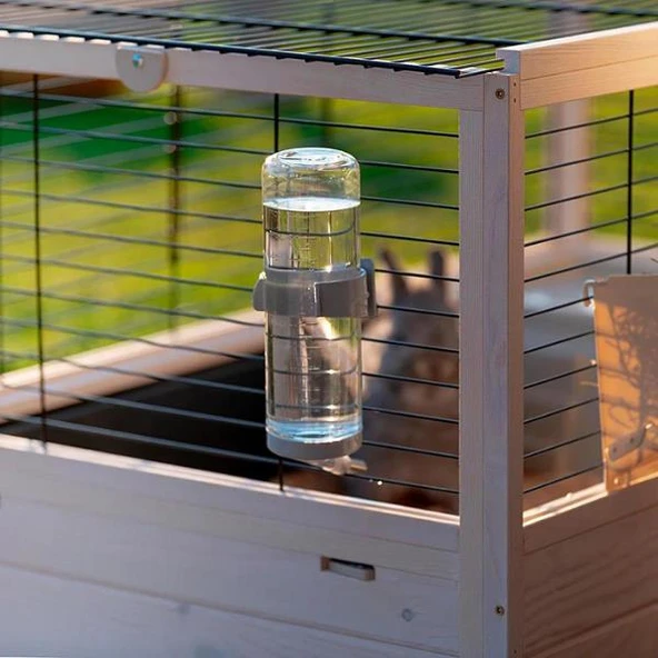 Ferplast Arena 100 Ahşap Tavşan Kafesi 100x62,5x51cm - 12