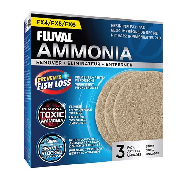 Fluval FX4/6 Amonyak Remover 3 lü Paket