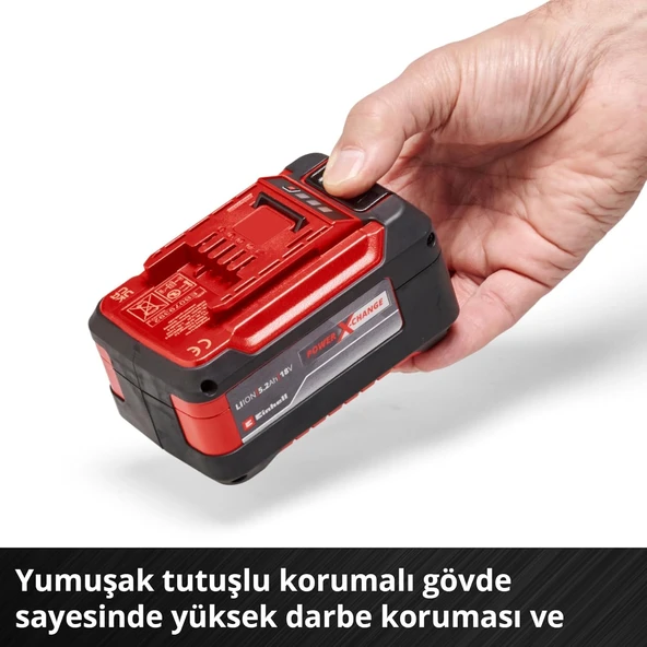 Einhell 2x18V 5,2 Ah Power-X-Change Twinpack Akü - 4511526 - 5