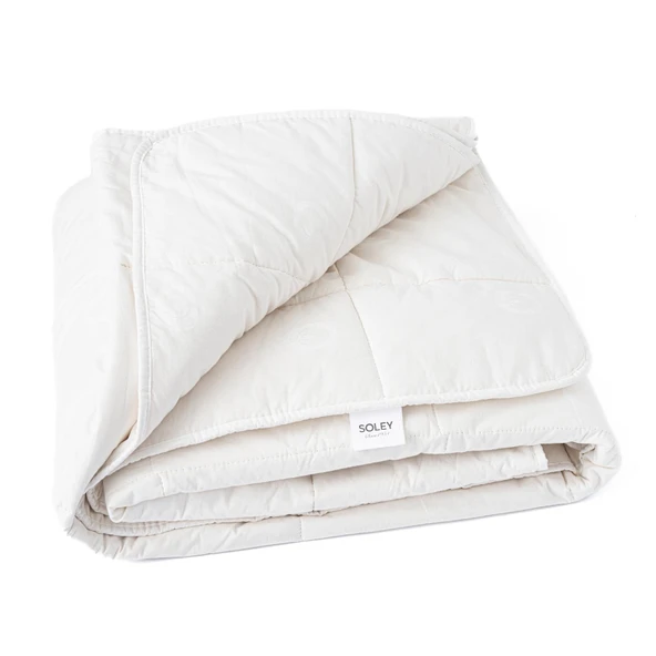 Soley | Pure Cotton | %100 Pamuk 155 X 215 Tek Kişilik Yorgan - Resim 3