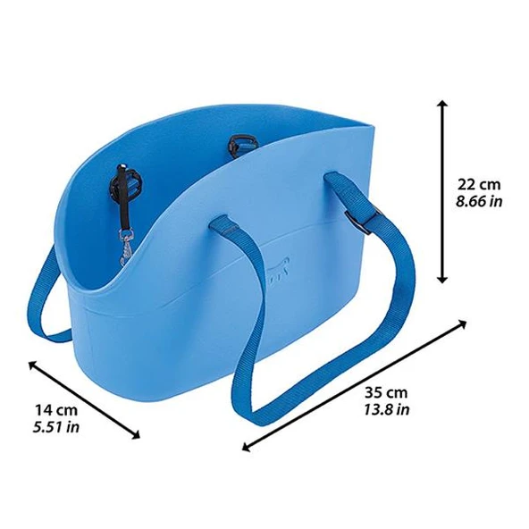 Ferplast With Me Bag Small Kedi Taşıma Çantası Gri - 2