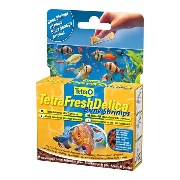 Tetra Fresh Delica Brine Shrimps 48gr ürün görseli