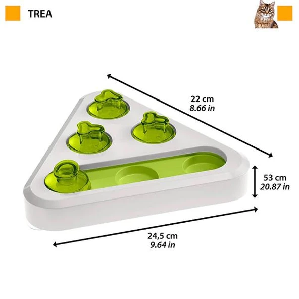 Ferplast Trea Kedi Köpek Eğitim Oyuncağı 24,5x22x6cm - 2