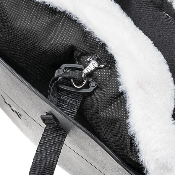 Ferplast With Me Winter Kedi Köpek Taşıma Çantası Siyah - 2