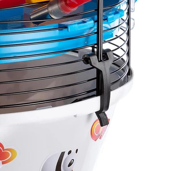 Ferplast Circus Fun Hamster Kafesi Siyah 49x34x42Cm - 10